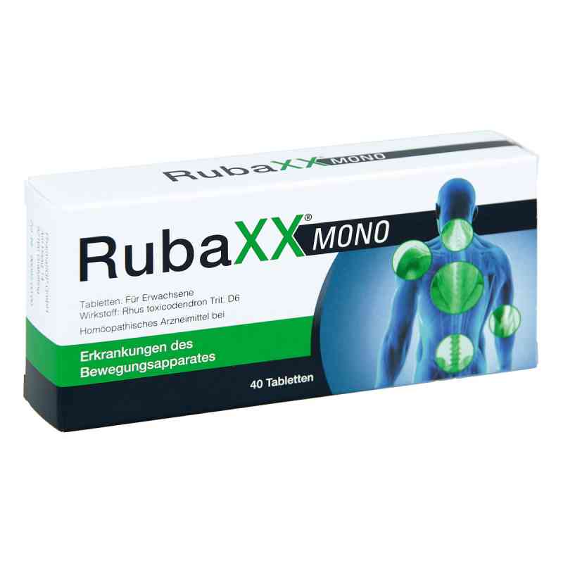 Rubaxx Mono Tabletten 40 szt. od PharmaSGP GmbH PZN 14162663