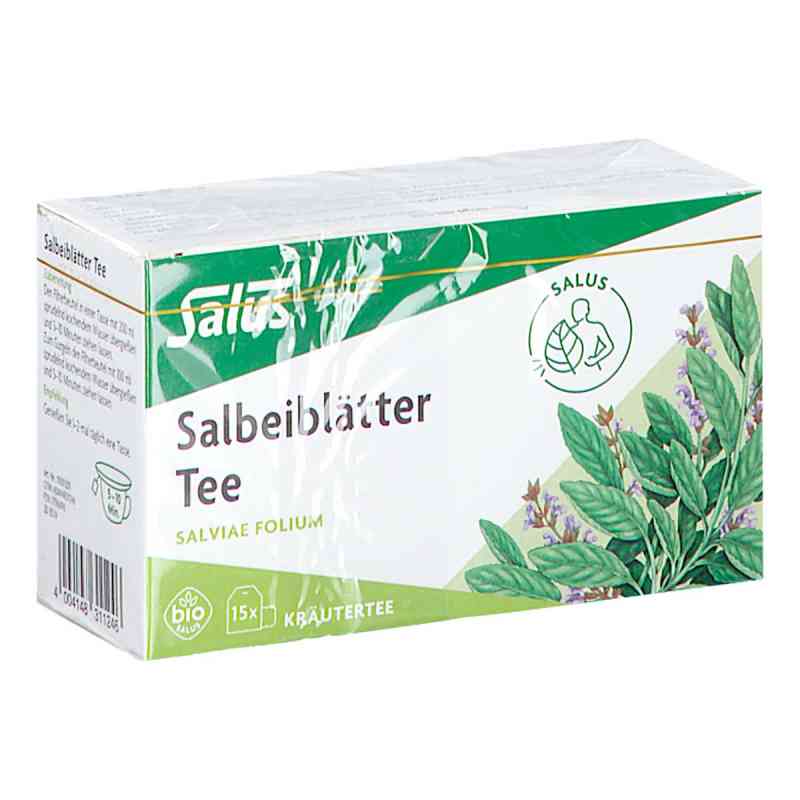 Salbeiblätter Tee Bio Salus Filterbeutel 15 szt. od SALUS Pharma GmbH PZN 17916890