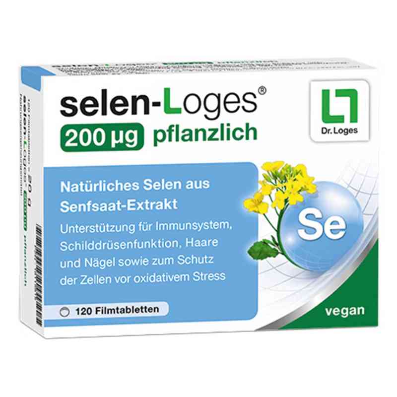 Selen-loges 200 Μg Pflanzlich Filmtabletten 120 szt. od Dr. Loges + Co. GmbH PZN 18115815