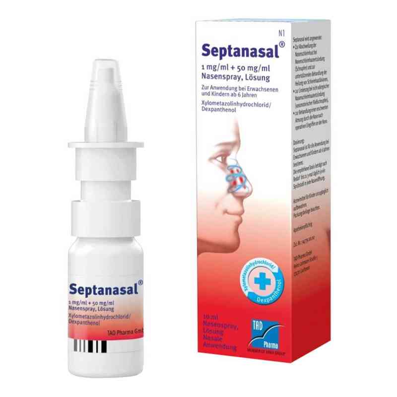 Septanasal 1 mg/ml + 50 mg/ml Nasenspray 10 ml od TAD Pharma GmbH PZN 13229394