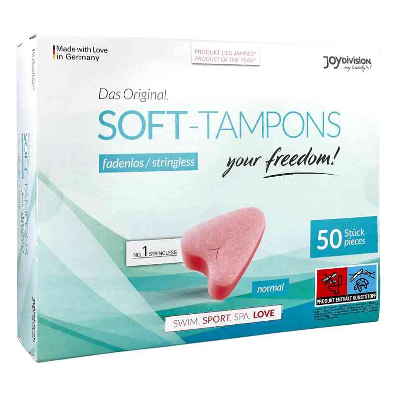 Soft Tampons normal 50 szt. od Dr.Dagmar Lohmann pharma + medical GmbH PZN 09750257