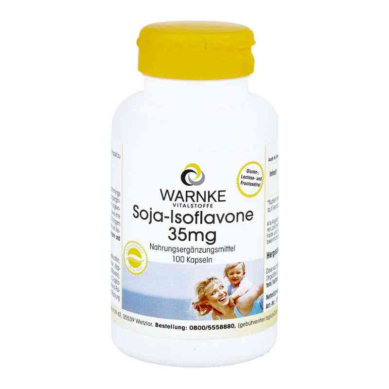 Soja Isoflavone 35 mg Kapseln 100 szt. od Warnke Vitalstoffe GmbH PZN 02480429