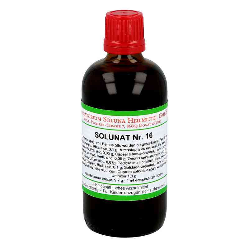 Solunat Nr.16 Tropfen 100 ml od Laboratorium Soluna Heilmittel GmbH PZN 02941497