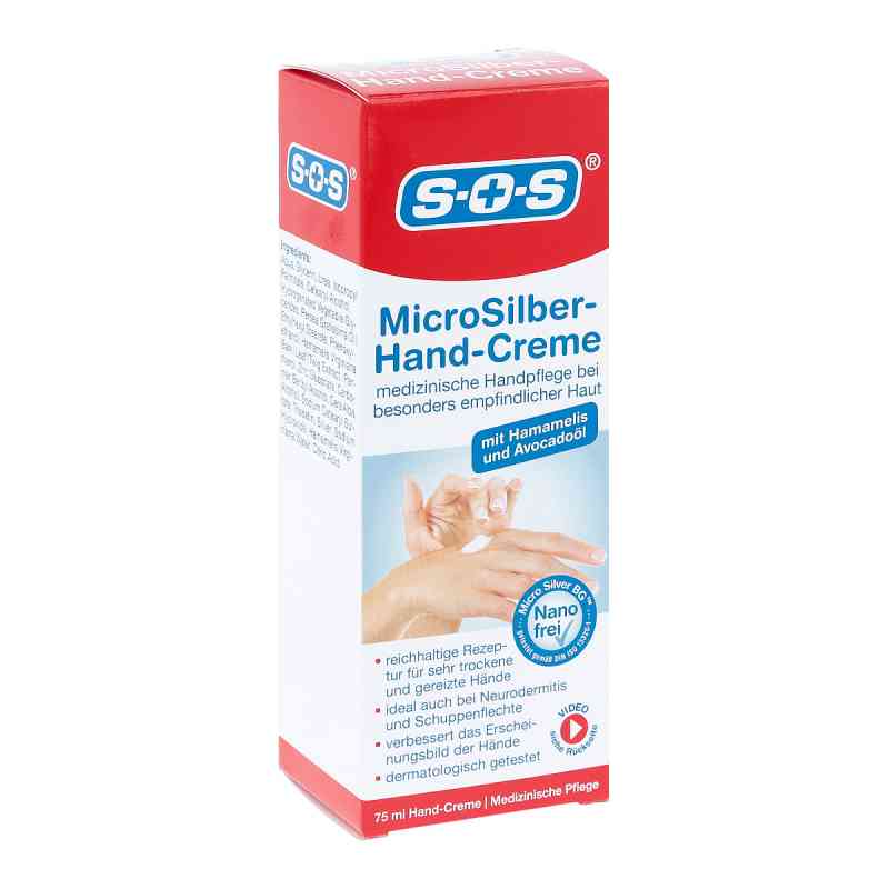 Sos Microsilber Handcreme 75 ml od DISTRICON GmbH PZN 12905551