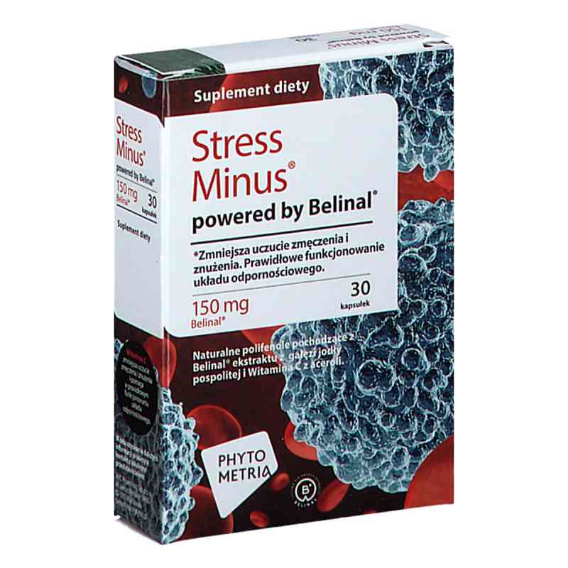 Stress Minus powered by Belinal kapsułki 30  od  PZN 08304205