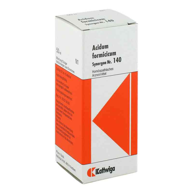 Synergon 140 Acidum Formic. Tropfen 50 ml od Kattwiga Arzneimittel GmbH PZN 04452650