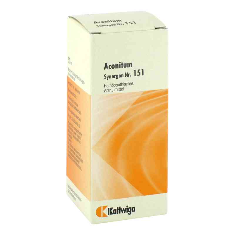 Synergon 151 Aconitum Tropfen 50 ml od Kattwiga Arzneimittel GmbH PZN 03467230