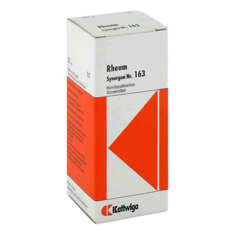 Synergon 163 Rheum Tropfen 50 ml od Kattwiga Arzneimittel GmbH PZN 01856542