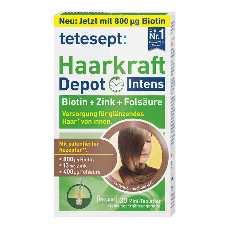 Tetesept Haarkraft Depot Intens Tabletten 30 szt. od Merz Consumer Care GmbH PZN 17885014