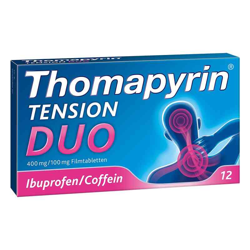 Thomapyrin Tension Duo 400 mg/100 mg tabletki powlekane 12 szt. od A. Nattermann & Cie GmbH PZN 12551047