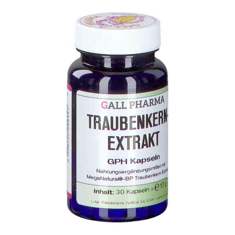 Traubenkern Extrakt Gph Kapseln 30 szt. od Hecht-Pharma GmbH PZN 00896686