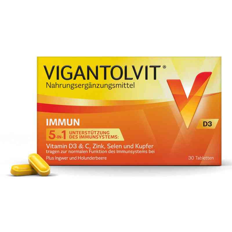 Vigantolvit Immun Filmtabletten 30 szt. od WICK Pharma - Zweigniederlassung der Procter & Gam PZN 16752311