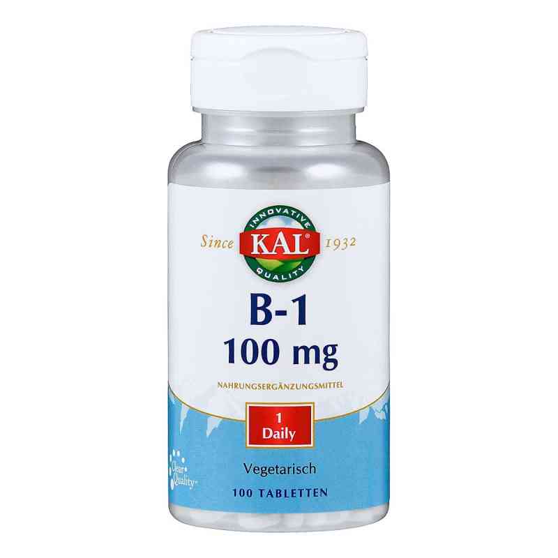Vitamin B1 Thiamin 100 mg Tabletten 100 szt. od Supplementa GmbH PZN 13895079