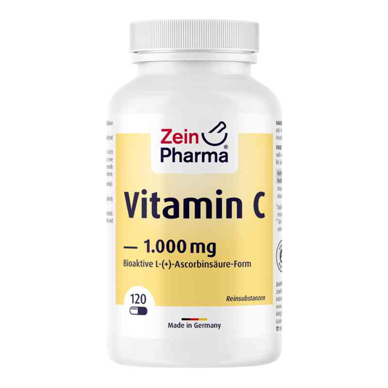 Vitamin C1000  mg Zeinpharma Kapseln 120 szt. od ZeinPharma Germany GmbH PZN 16618854