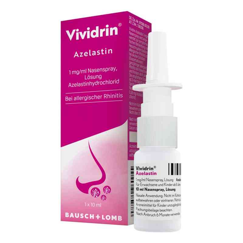Vividrin Azelastin 1 mg/ml spray 10 ml od Dr. Gerhard Mann Chem.-pharm.Fabrik GmbH PZN 12910552