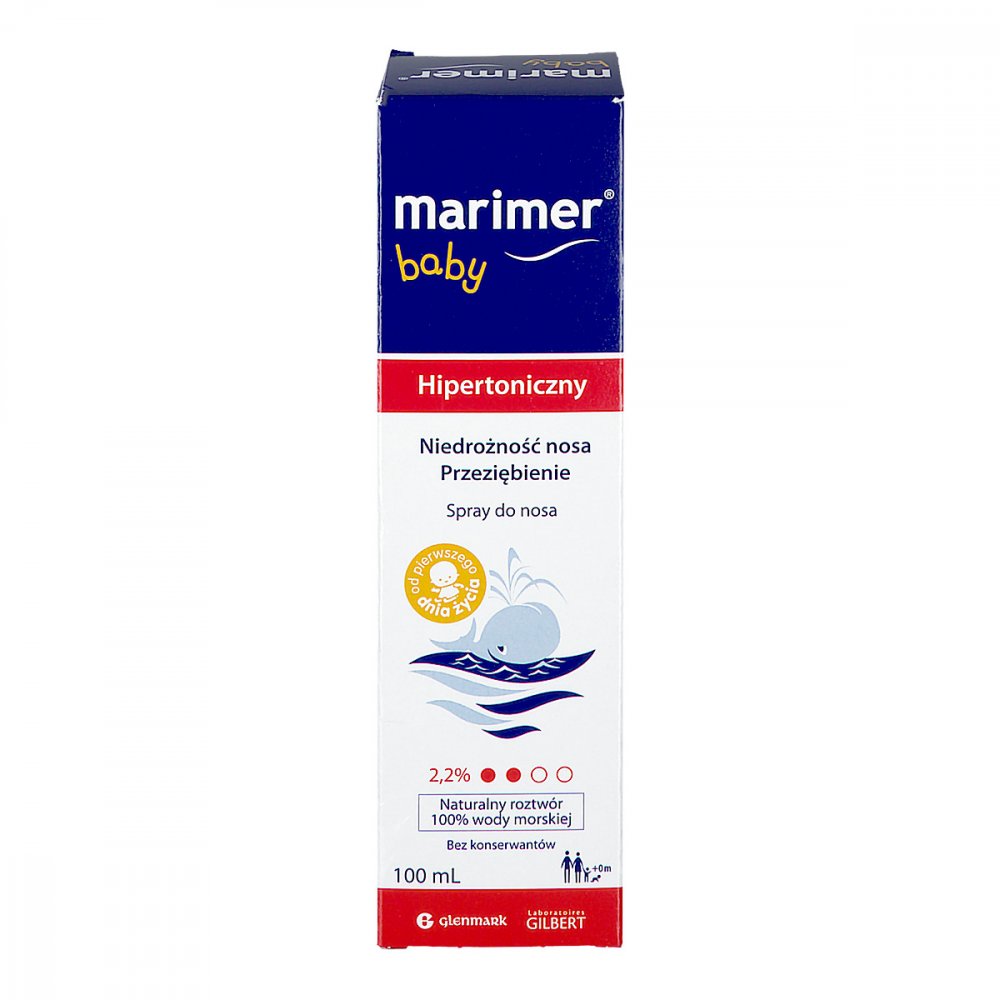 Marimer Baby Hipertoniczny Spray Do Nosa Ml