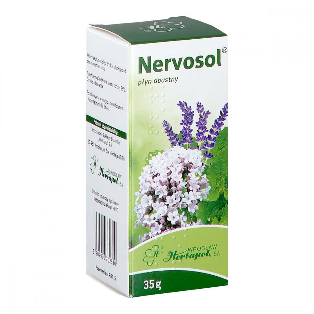 Nervosol Płyn Doustny 35 G | Apteka Internetowa Apo-discounter.pl