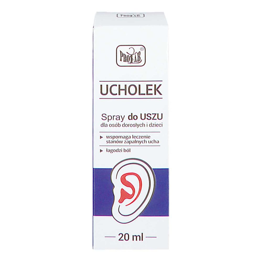 Spray Do Uszu UCHOLEK 20 Ml Apteka Internetowa Apo Discounter Pl