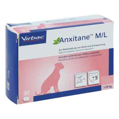 Anxitane M/l tabletki dla psów 30 szt. od Virbac Tierarzneimittel GmbH PZN 13425511