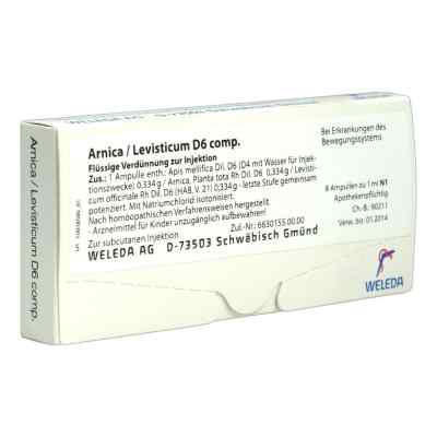 Arnica/levisticum D 6 Comp. ampułki 8X1 ml od WELEDA AG PZN 01618558