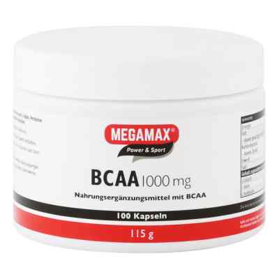 Bcaa 1.000 mg Megamax Kapseln 100 szt. od Megamax B.V. PZN 14132113
