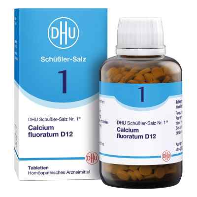 Biochemie Dhu 1 Calcium Fluoratum D12  Tabletten 900 szt. od DHU-Arzneimittel GmbH & Co. KG PZN 18182510