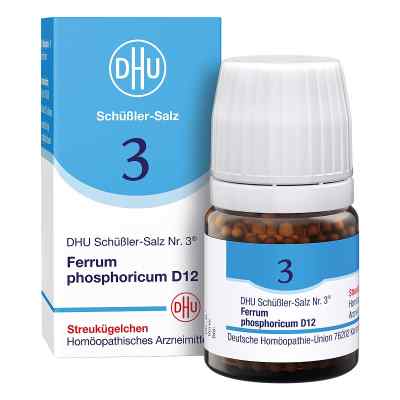 Biochemie DHU 3 Ferrum phosphorus D12 globulki 10 g od DHU-Arzneimittel GmbH & Co. KG PZN 10545887