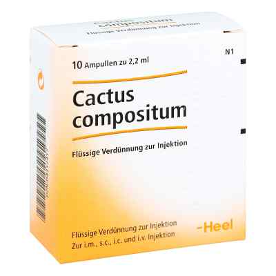 Cactus Compositum ampułki 10 szt. od Biologische Heilmittel Heel GmbH PZN 04312417