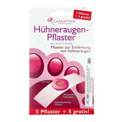 Carnation Huehneraugen-pflaster 5 + 5 gratis 10 szt. od Dr.Dagmar Lohmann pharma + medical GmbH PZN 10017562
