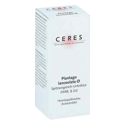 Ceres Plantago lanceolata Urtinktur 20 ml od CERES Heilmittel GmbH PZN 00200874