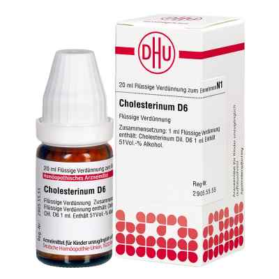 Cholesterinum D 6 Dil. 20 ml od DHU-Arzneimittel GmbH & Co. KG PZN 02112631