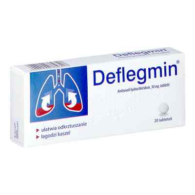 Deflegmin tabletki 20  od ICN POLFA RZESZÓW S.A. PZN 08302304