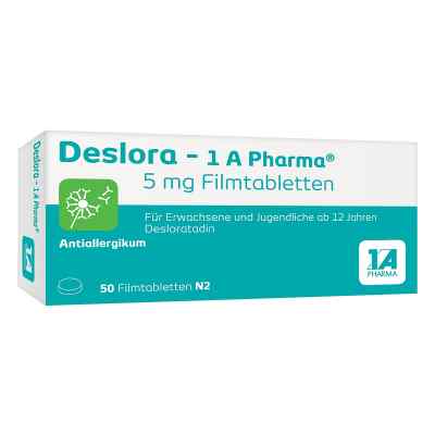 Deslora-1a Pharma 5 mg Filmtabletten 50 szt. od 1 A Pharma GmbH PZN 12546744