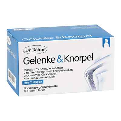 Dr.böhm Gelenk & Knorpel tabletki powlekane 120 szt. od Apomedica Pharmazeutische Produkte GmbH PZN 15390952