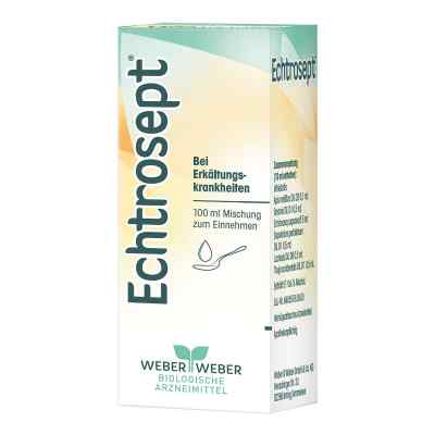 Echtrosept Tropfen 100 ml od WEBER & WEBER GmbH PZN 02750308