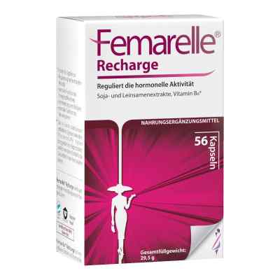 Femarelle Recharge Dt56a & Leinsamen & Vitamine b6 Kapseln  56 szt. od Theramex Ireland Ltd. PZN 18029205