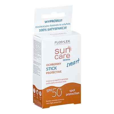 Flos-Lek Sun Care Derma Smart Stick ochronny SPF 50+ 16 g od  PZN 08305093