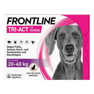 Frontline Tri Act Hu 20-40 3 szt. od Boehringer Ingelheim VETMEDICA GmbH PZN 16359890