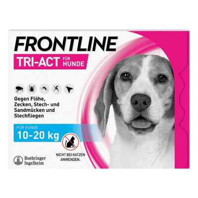 Frontline Tri-act Lösung zur, zum auftropfen F.hunde 10-20kg 6 szt. od Boehringer Ingelheim VETMEDICA GmbH PZN 16359884