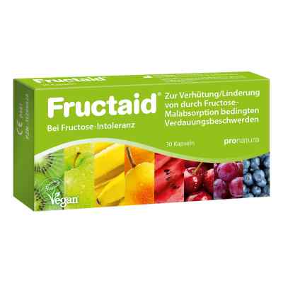 Fructaid kapsułki 30 szt. od Pro Natura Gesellschaft für gesunde Ernährung mbH PZN 11299628