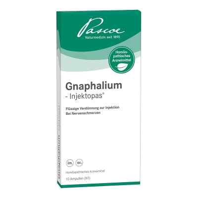 Gnaphalium Injektopas ampułki 10 szt. od Pascoe pharmazeutische Präparate GmbH PZN 11186031