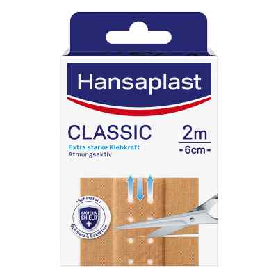 Hansaplast Classic 2x6 plastry 1 szt. od Beiersdorf AG PZN 16739693