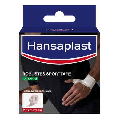 Hansaplast Robustes Sporttape 2,5 Cmx10 M Weiß 1 szt. od Beiersdorf AG PZN 18190797