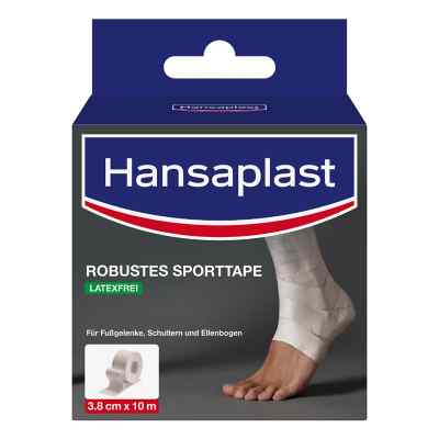 Hansaplast Robustes Sporttape 3,8 Cmx10 M Weiß 1 szt. od Beiersdorf AG PZN 18190805