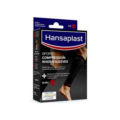 Hansaplast Sport Compression Waden-sleeves Größe l 2 szt. od Beiersdorf AG PZN 15823032