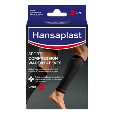 Hansaplast Sport Compression Waden-sleeves Größe m 2 szt. od Beiersdorf AG PZN 15823026