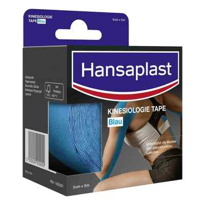 Hansaplast Sport Kinesiologie Tape 5 cmx5 m blau 1 szt. od Beiersdorf AG PZN 15822937