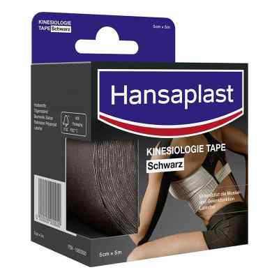 Hansaplast Sport Kinesiologie Tape 5 cmx5 m schwarz  1 szt. od Beiersdorf AG PZN 15822920