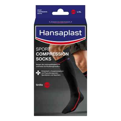 Hansaplast Sport skarpetki kompresyjne M 2 szt. od Beiersdorf AG PZN 15822908