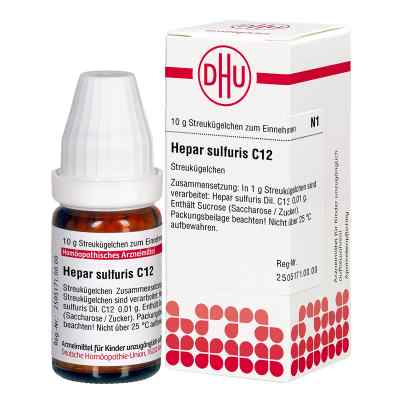 Hepar Sulfuris C 12 Globuli 10 g od DHU-Arzneimittel GmbH & Co. KG PZN 04220129
